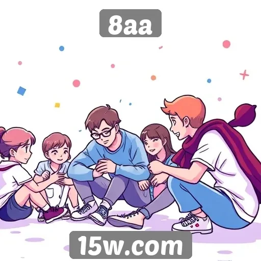 Recursos interativos e comunidade no 8aa